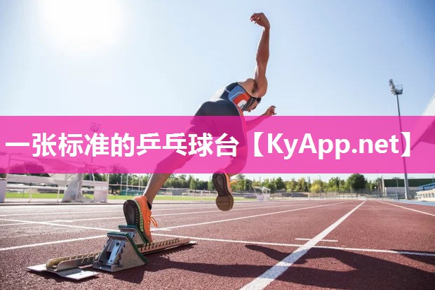 一张标准的乒乓球台 一张标准的乒乓球台